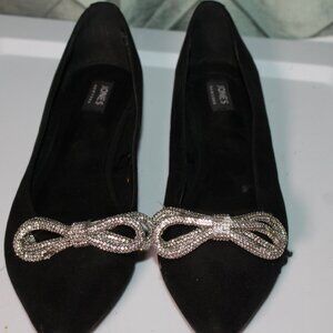 Jones New‎ York Women's Quinnie Pointed Toe Embellished Dress Flats Sz 11M